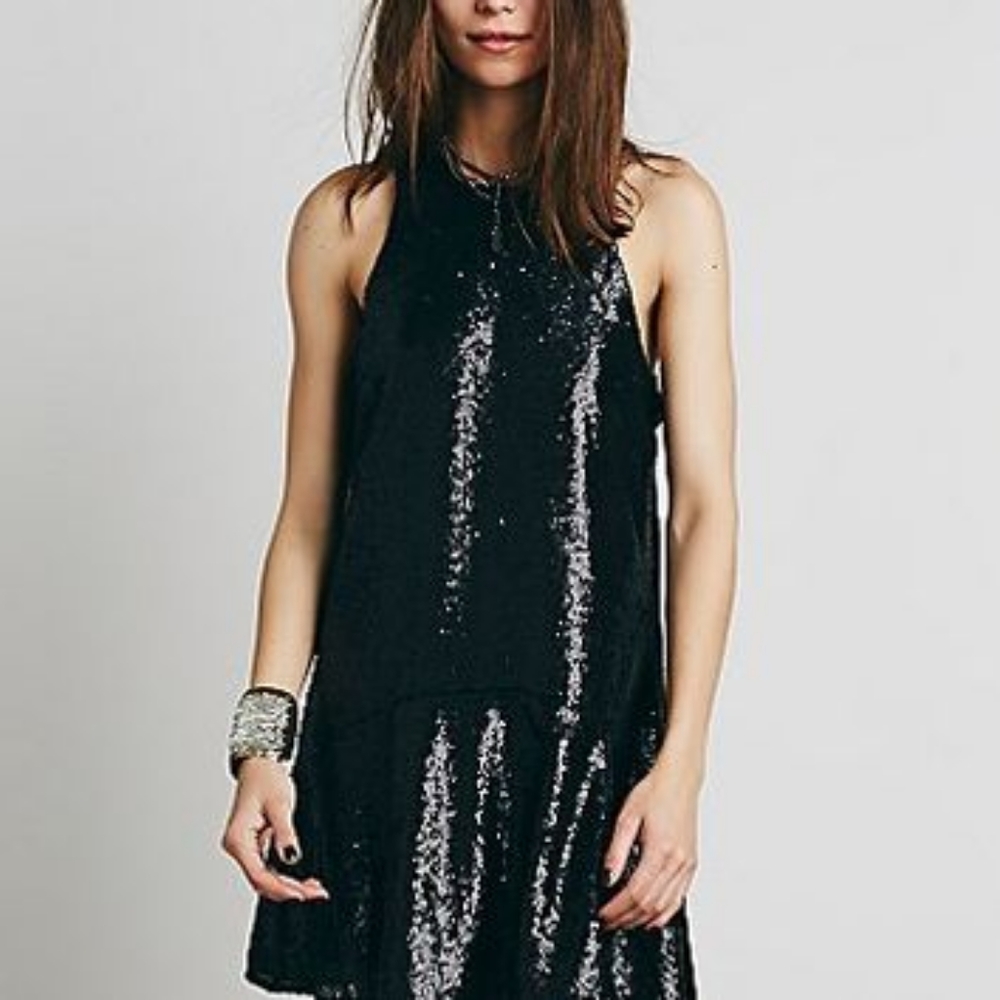 Free People Liquid Shine Dress
